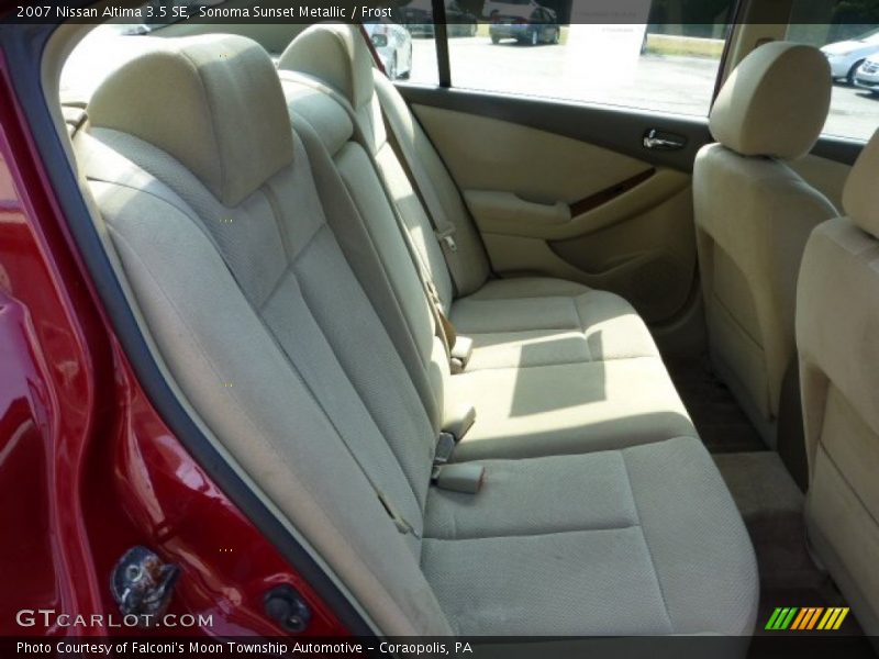 Sonoma Sunset Metallic / Frost 2007 Nissan Altima 3.5 SE