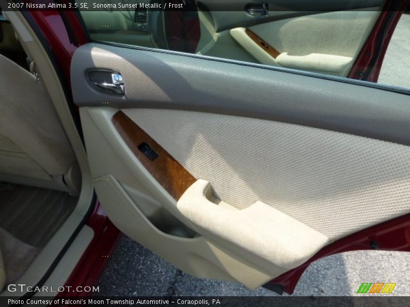 Sonoma Sunset Metallic / Frost 2007 Nissan Altima 3.5 SE