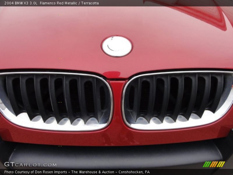 Flamenco Red Metallic / Terracotta 2004 BMW X3 3.0i
