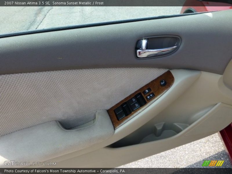 Sonoma Sunset Metallic / Frost 2007 Nissan Altima 3.5 SE