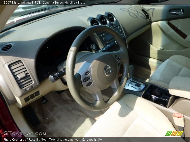 Sonoma Sunset Metallic / Frost 2007 Nissan Altima 3.5 SE