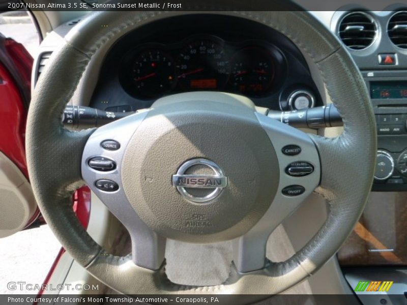 Sonoma Sunset Metallic / Frost 2007 Nissan Altima 3.5 SE