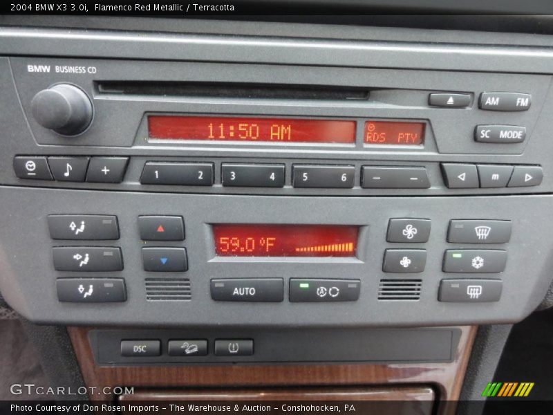 Controls of 2004 X3 3.0i