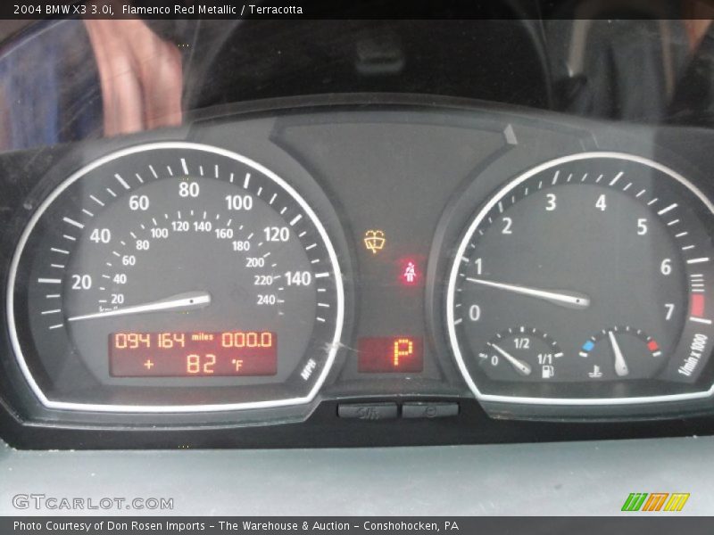  2004 X3 3.0i 3.0i Gauges