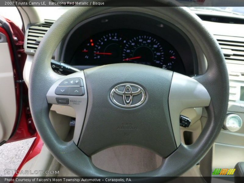 Barcelona Red Metallic / Bisque 2007 Toyota Camry LE