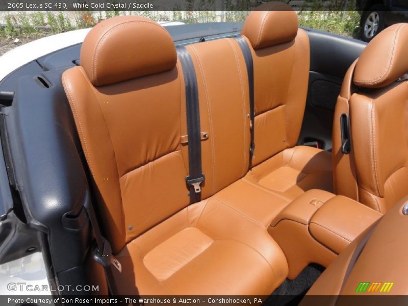 White Gold Crystal / Saddle 2005 Lexus SC 430