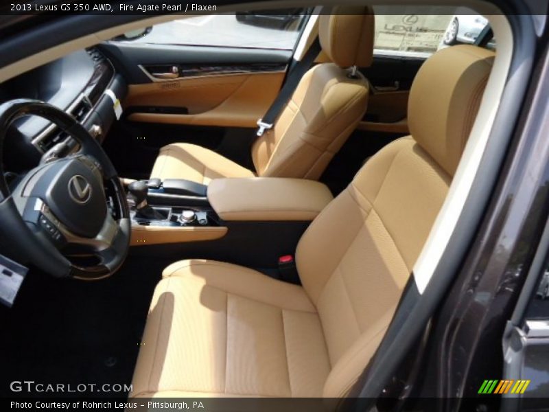 Fire Agate Pearl / Flaxen 2013 Lexus GS 350 AWD