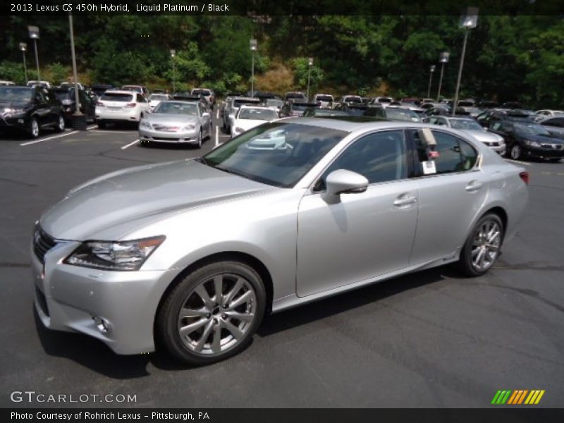 Front 3/4 View of 2013 GS 450h Hybrid