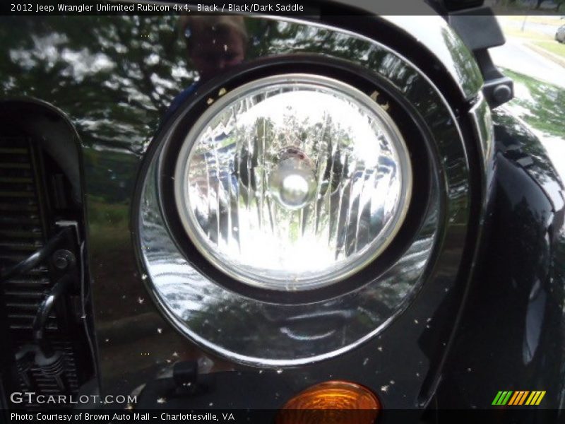 Black / Black/Dark Saddle 2012 Jeep Wrangler Unlimited Rubicon 4x4