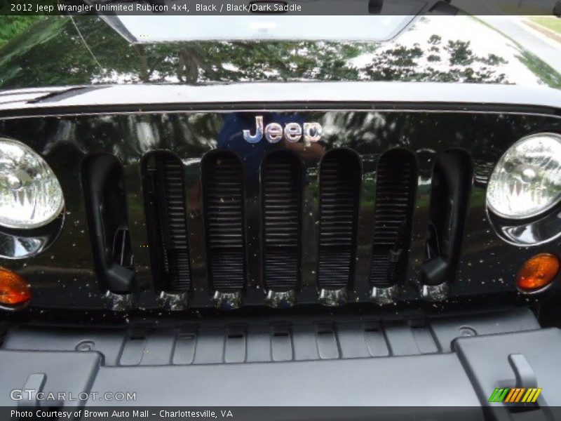 Black / Black/Dark Saddle 2012 Jeep Wrangler Unlimited Rubicon 4x4