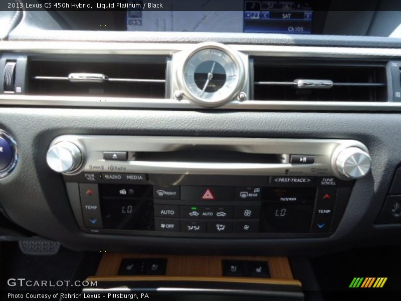 Controls of 2013 GS 450h Hybrid