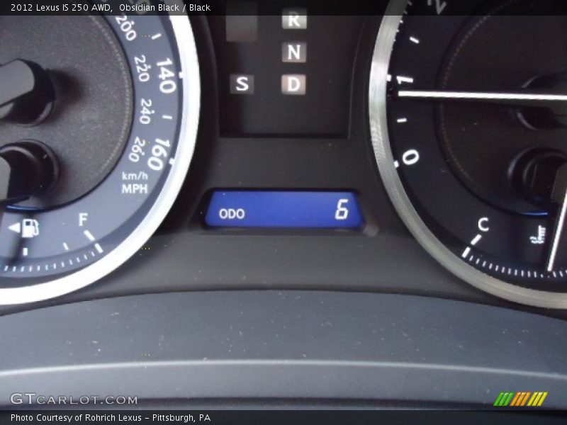 Obsidian Black / Black 2012 Lexus IS 250 AWD
