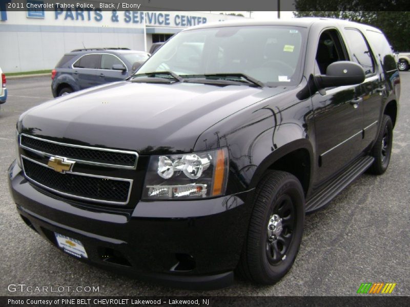 Front 3/4 View of 2011 Tahoe Police