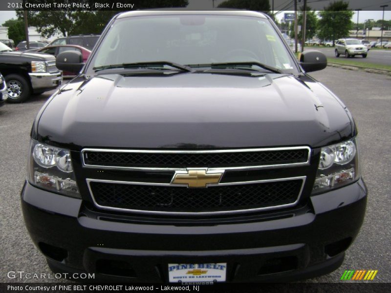 Black / Ebony 2011 Chevrolet Tahoe Police