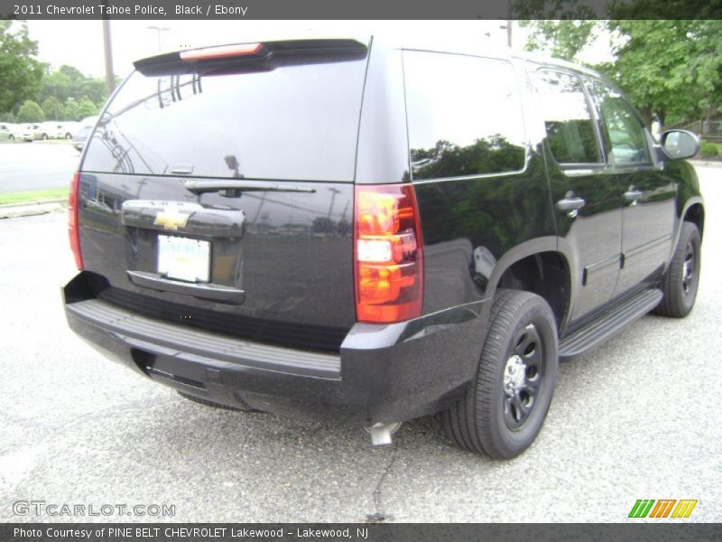 Black / Ebony 2011 Chevrolet Tahoe Police