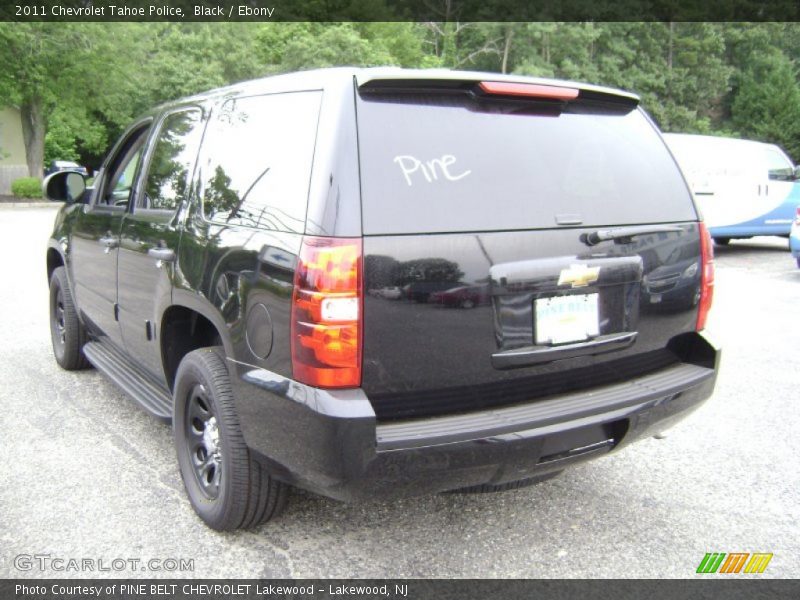 Black / Ebony 2011 Chevrolet Tahoe Police