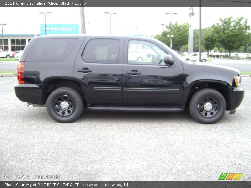  2011 Tahoe Police Black