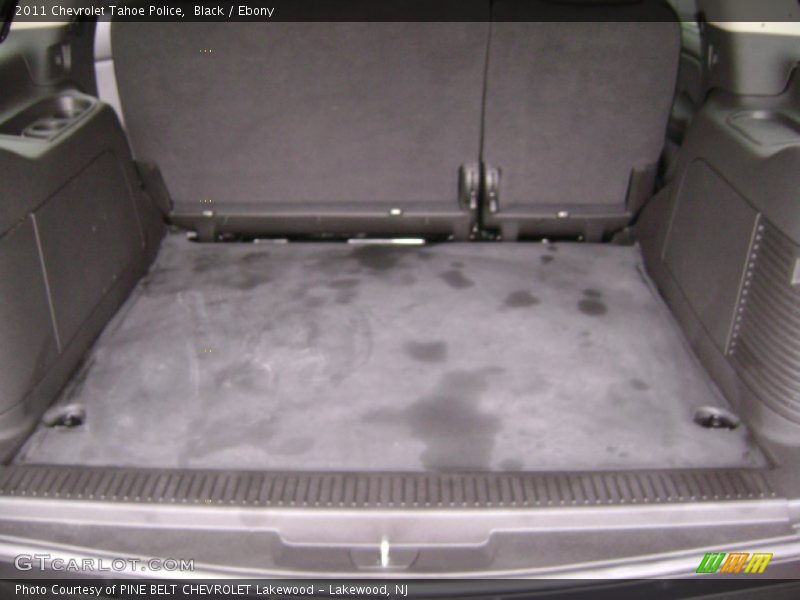  2011 Tahoe Police Trunk