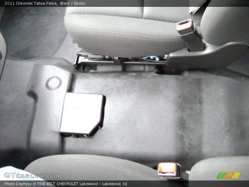 Black / Ebony 2011 Chevrolet Tahoe Police