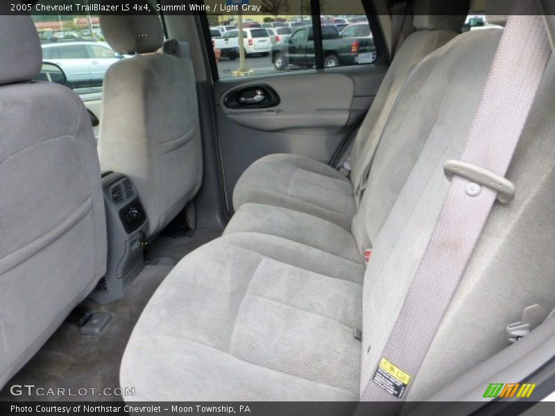 Summit White / Light Gray 2005 Chevrolet TrailBlazer LS 4x4
