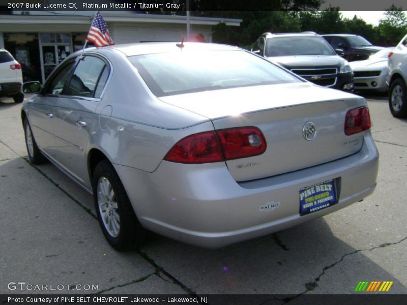 Platinum Metallic / Titanium Gray 2007 Buick Lucerne CX