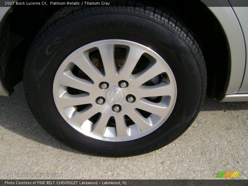 Platinum Metallic / Titanium Gray 2007 Buick Lucerne CX