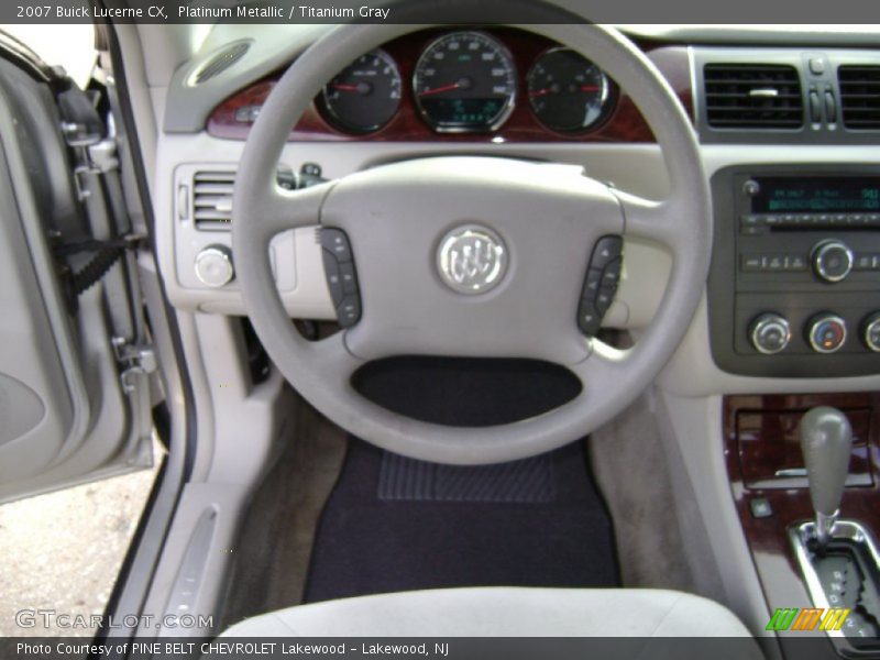 Platinum Metallic / Titanium Gray 2007 Buick Lucerne CX