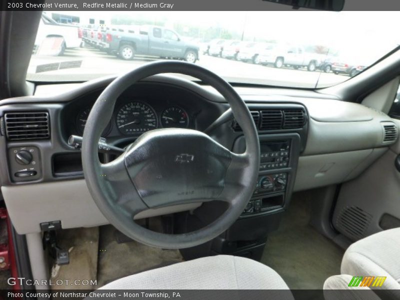 Dashboard of 2003 Venture 