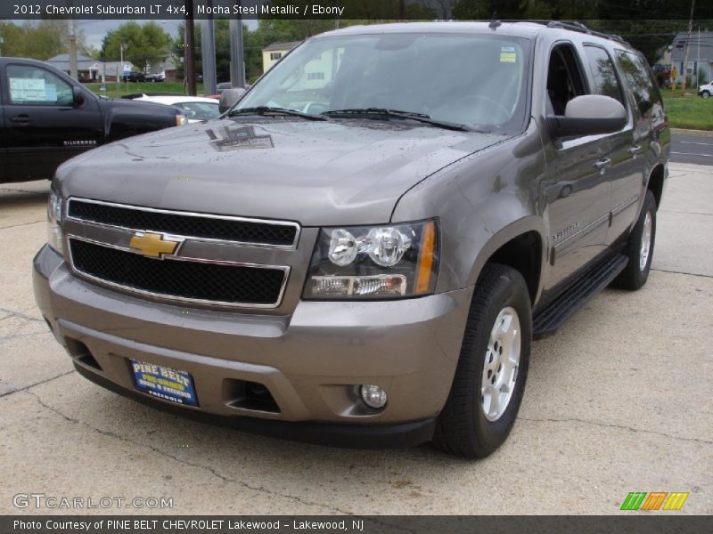 Mocha Steel Metallic / Ebony 2012 Chevrolet Suburban LT 4x4