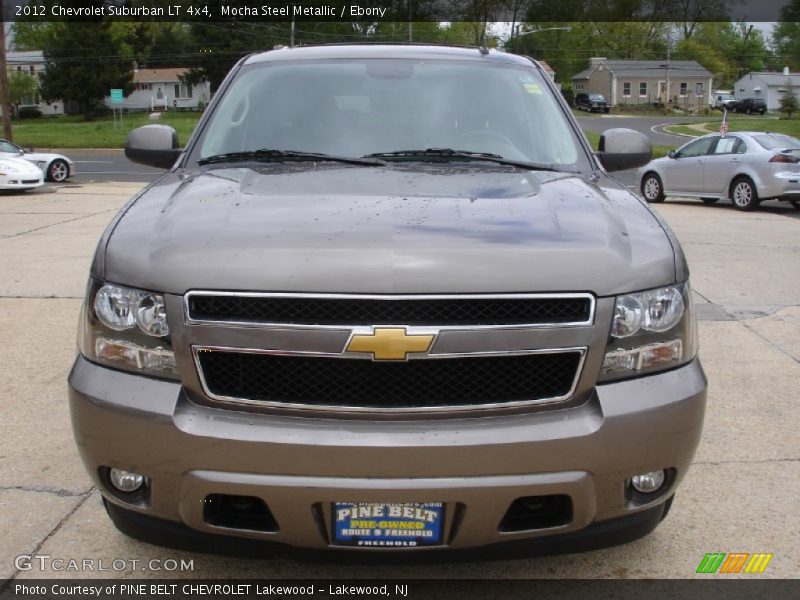 Mocha Steel Metallic / Ebony 2012 Chevrolet Suburban LT 4x4