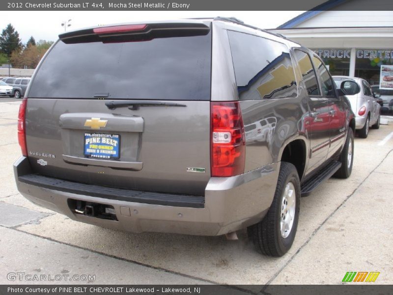 Mocha Steel Metallic / Ebony 2012 Chevrolet Suburban LT 4x4