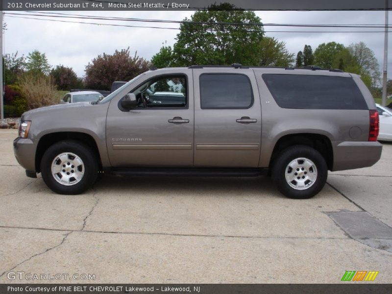 Mocha Steel Metallic / Ebony 2012 Chevrolet Suburban LT 4x4