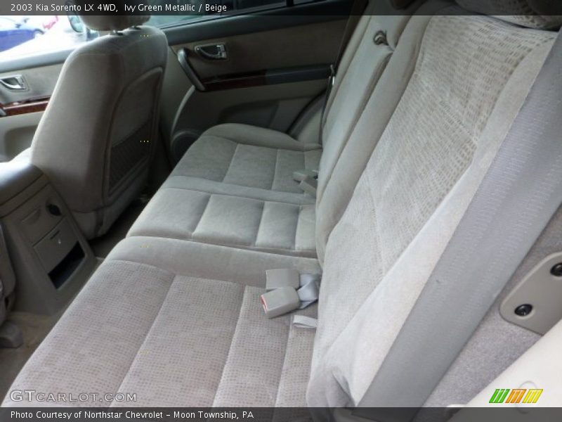 Ivy Green Metallic / Beige 2003 Kia Sorento LX 4WD