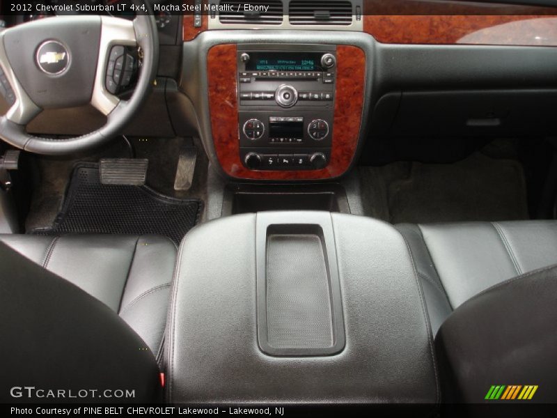 Mocha Steel Metallic / Ebony 2012 Chevrolet Suburban LT 4x4