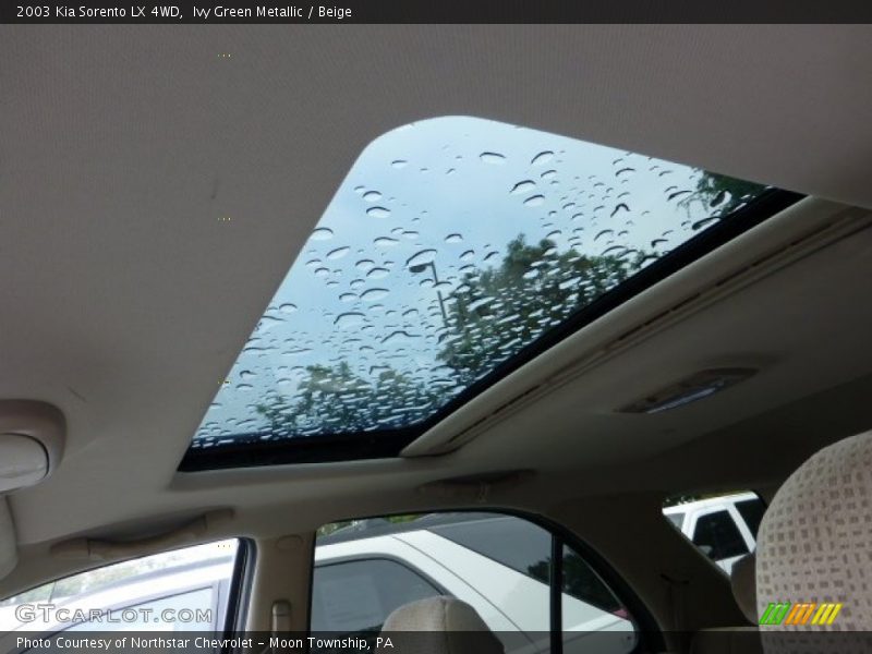 Ivy Green Metallic / Beige 2003 Kia Sorento LX 4WD