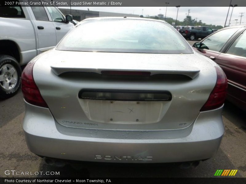 Liquid Silver Metallic / Ebony 2007 Pontiac Grand Prix GT Sedan