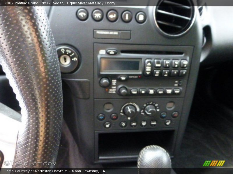Liquid Silver Metallic / Ebony 2007 Pontiac Grand Prix GT Sedan