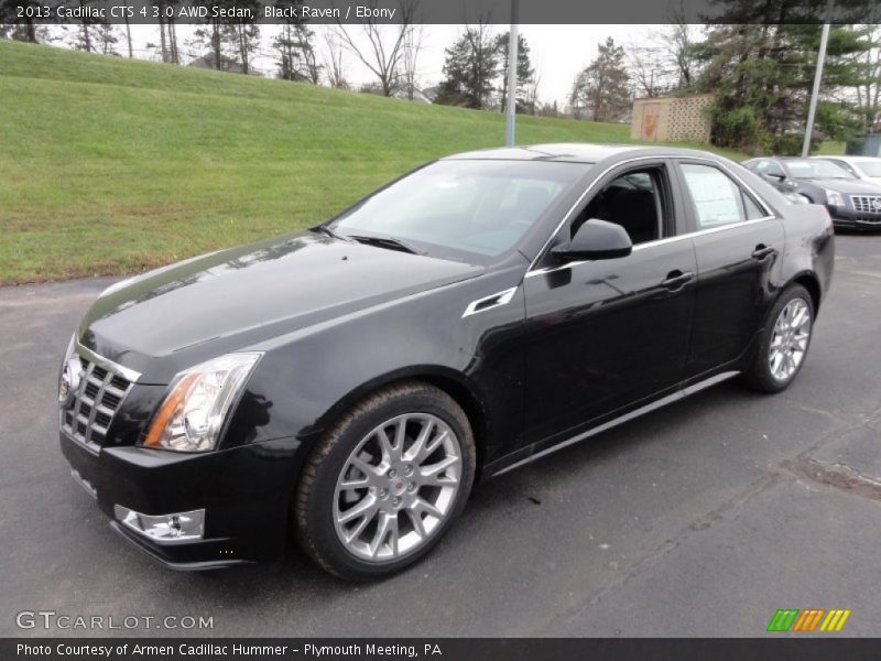 Front 3/4 View of 2013 CTS 4 3.0 AWD Sedan