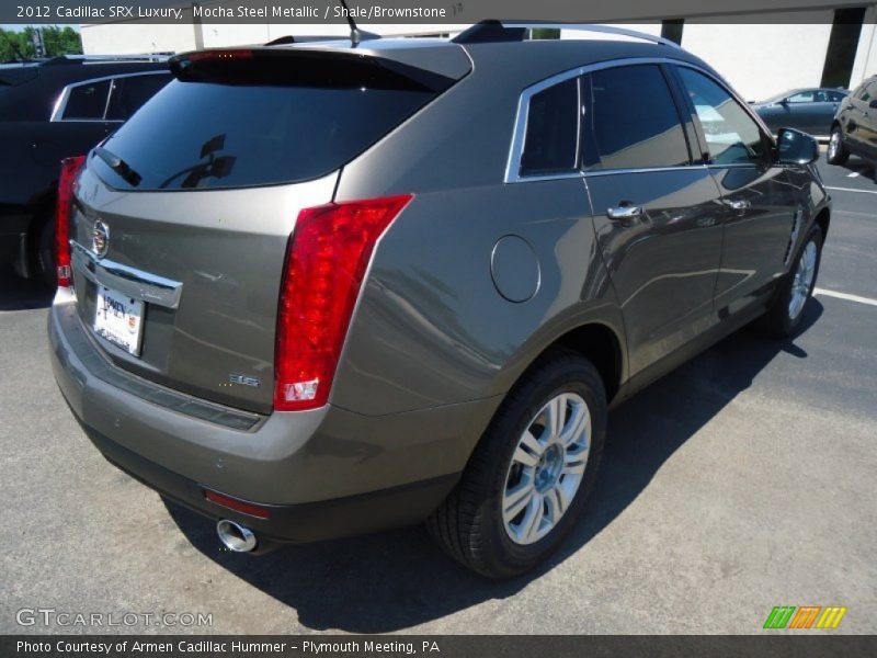 Mocha Steel Metallic / Shale/Brownstone 2012 Cadillac SRX Luxury