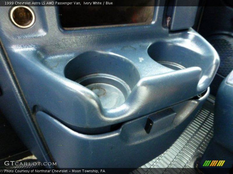 Ivory White / Blue 1999 Chevrolet Astro LS AWD Passenger Van