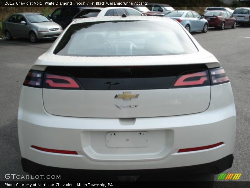 White Diamond Tricoat / Jet Black/Ceramic White Accents 2013 Chevrolet Volt