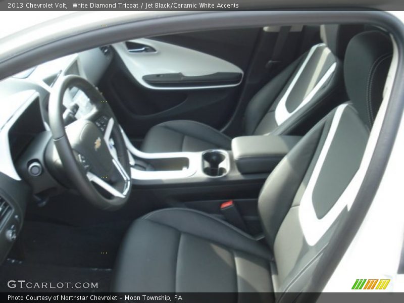  2013 Volt  Jet Black/Ceramic White Accents Interior