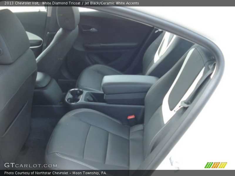 Rear Seat of 2013 Volt 