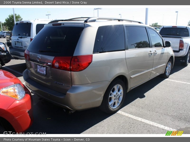 Desert Sand Mica / Stone Gray 2006 Toyota Sienna Limited