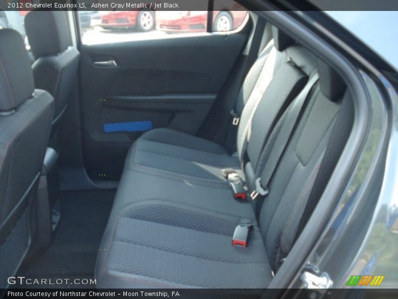 Ashen Gray Metallic / Jet Black 2012 Chevrolet Equinox LS
