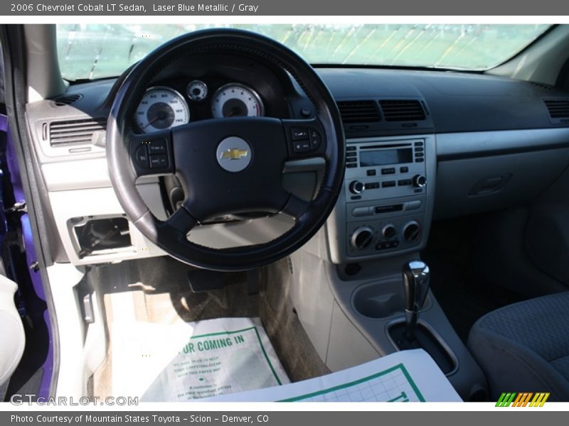 Laser Blue Metallic / Gray 2006 Chevrolet Cobalt LT Sedan