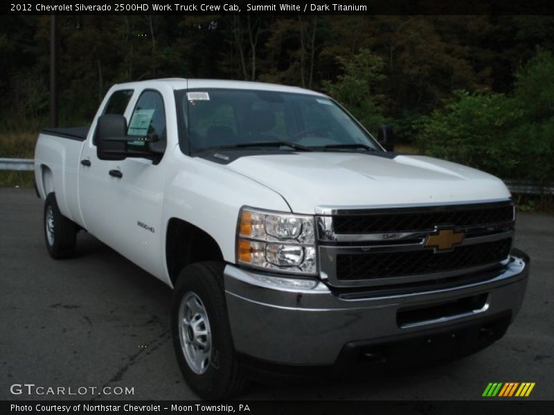 Front 3/4 View of 2012 Silverado 2500HD Work Truck Crew Cab