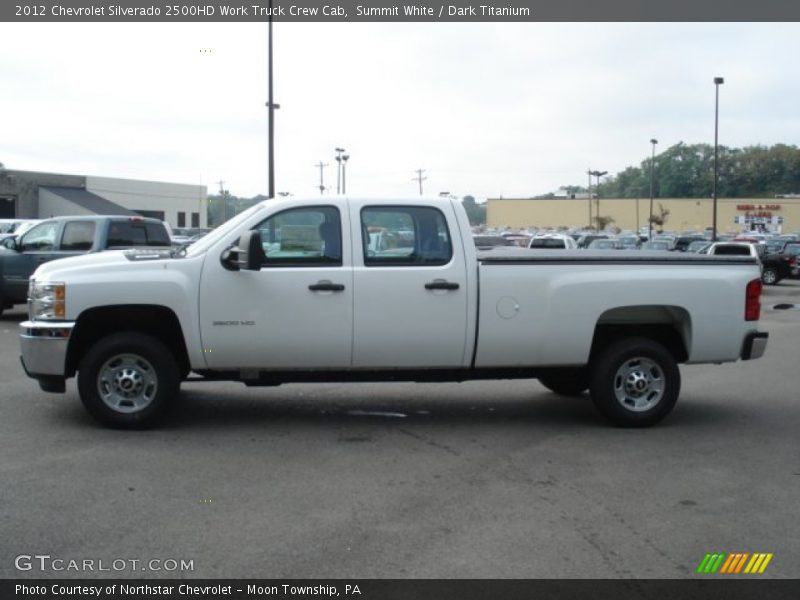 Summit White / Dark Titanium 2012 Chevrolet Silverado 2500HD Work Truck Crew Cab