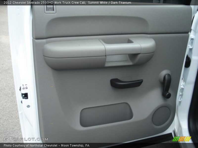 Summit White / Dark Titanium 2012 Chevrolet Silverado 2500HD Work Truck Crew Cab