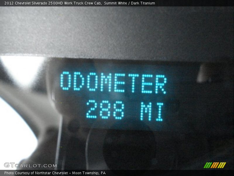 Summit White / Dark Titanium 2012 Chevrolet Silverado 2500HD Work Truck Crew Cab